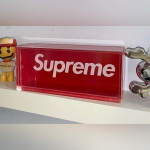 Supreme lucite acrylic box fw16